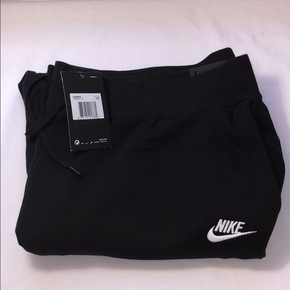 New Women's Nike Sportswear Open Hem Sweatpants - Picture 3 of 5